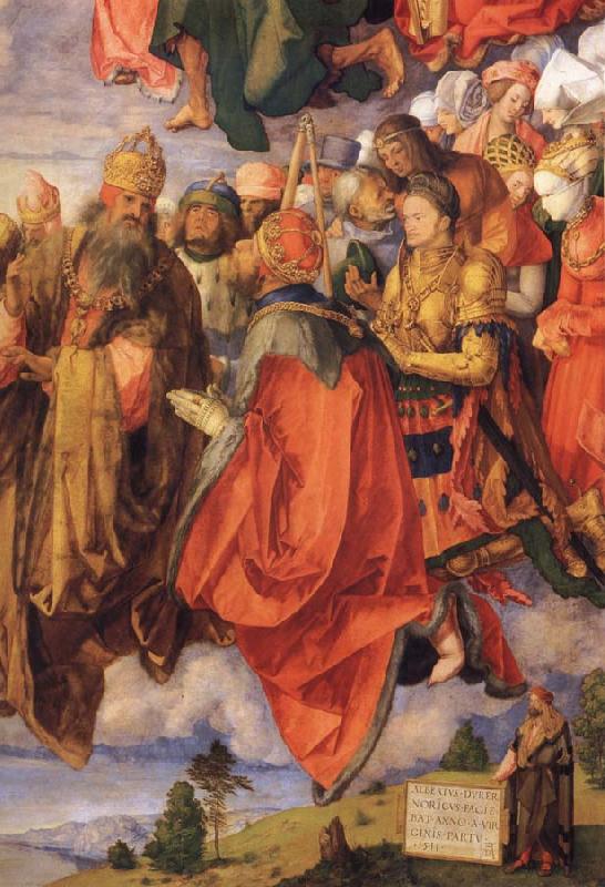 Albrecht Durer The AllSaints altarpiece oil painting image